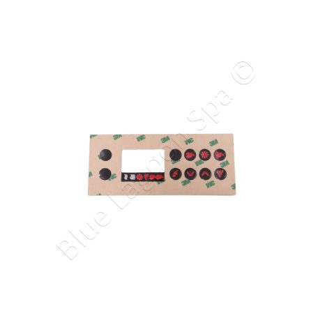 Gecko TSC-8 - 7 gombos kezelő matrica